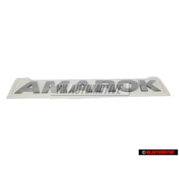 VW Original AMAROK Trasero Rotulo Insignia Emblema Cromo - 2H5853687 739