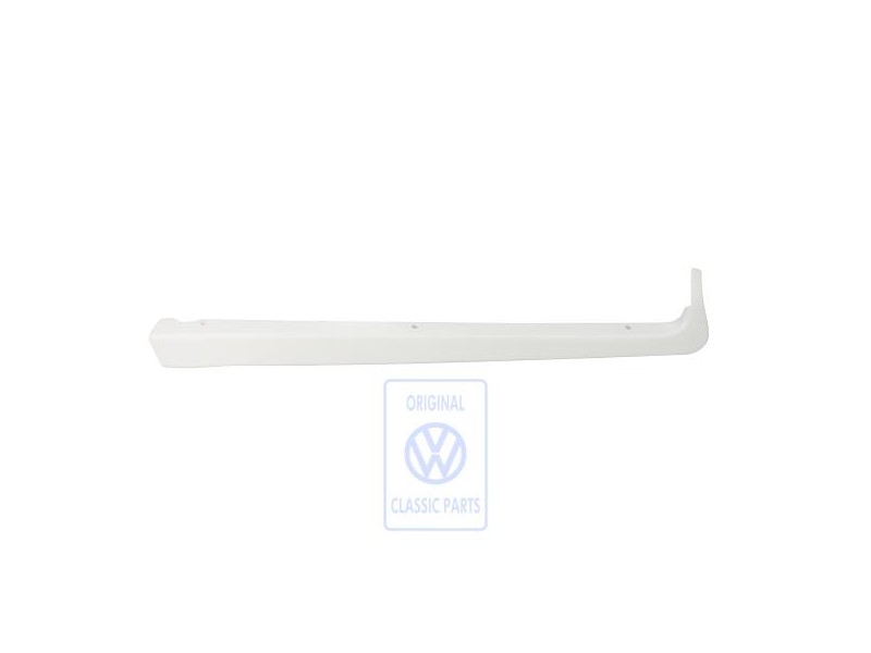 VW Original Liston Cierre Gris Blanco - 721817174A 902