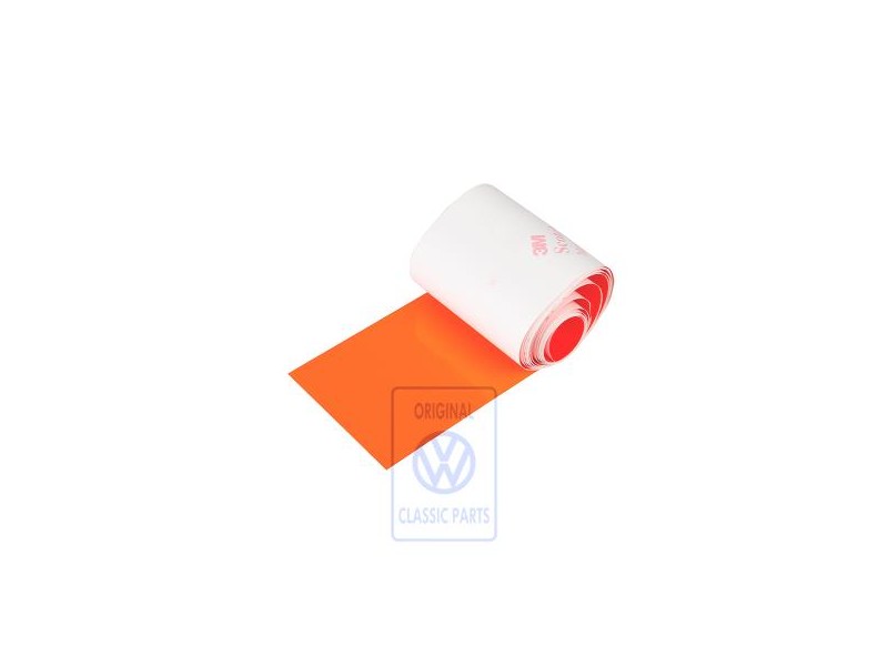 VW Original Tira De Advertencia Reflectora Rojo Luminoso - 723853428 L10