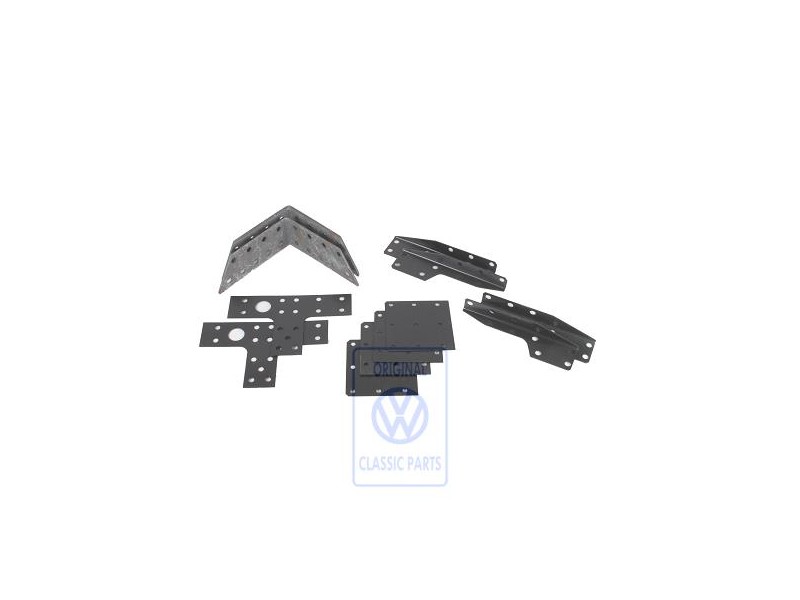 VW Original Juego De Reparacion Largueros Pared Trasera - 729898035