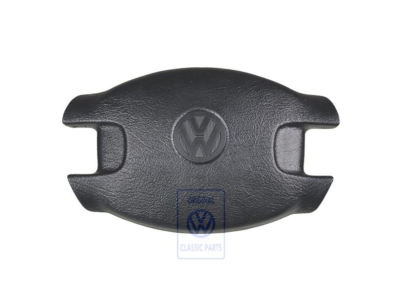 VW Original Pulsador Bocina Negro Satinado - 7D0419669A 01C