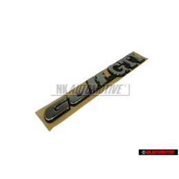 VW Original GOLF GTI Trasero Rotulo Insignia Emblema Cromo - 1H6853687AD