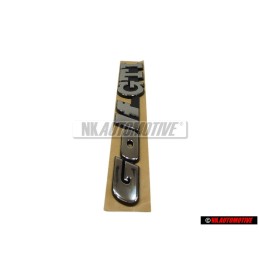 VW Original GOLF GTI Trasero Rotulo Insignia Emblema Cromo - 1H6853687AD
