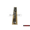 VW Original GOLF GTI Trasero Rotulo Insignia Emblema Cromo - 1H6853687AD