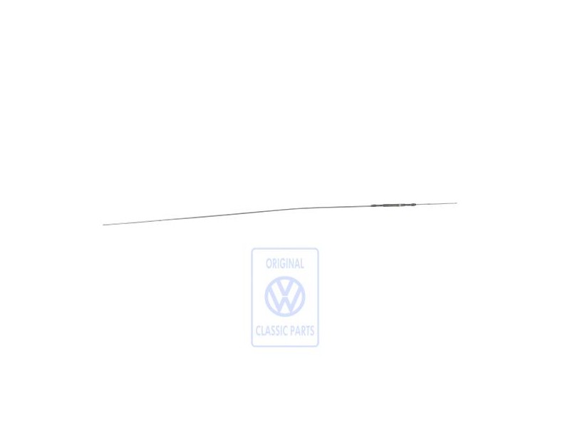 VW Original Varilla Tiro P. Cerradura Mando A Distancia - 7D0843719C