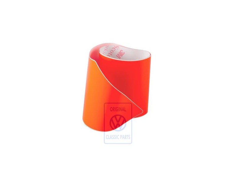 VW Original Tira De Advertencia Reflectora Rojo Luminoso - 7D0853428A L10