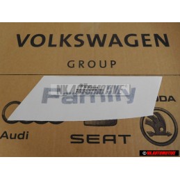 VW Original Rotulo Autoadhesivo Antracita/Plata - 7D0854431C 33E