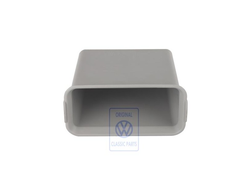 VW Original Contenedor Basura Gris Franela - 7D0858615 7DE