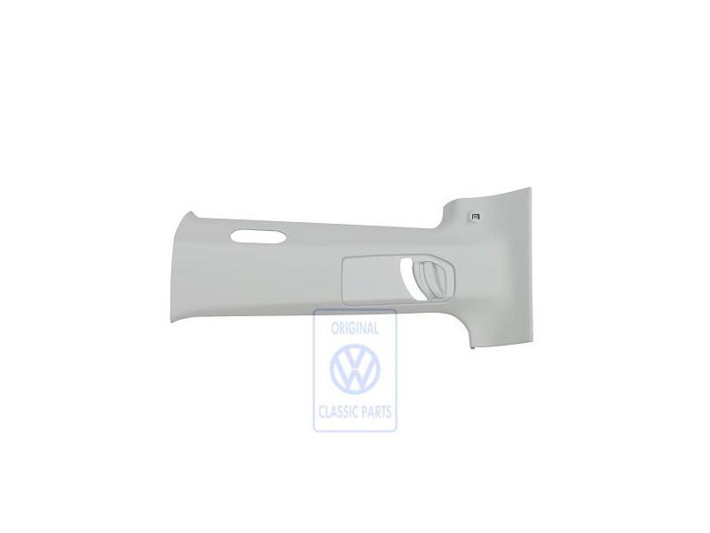 VW Original Guarnecido Pilares B Gris Perla - 7D0867239G 2EN