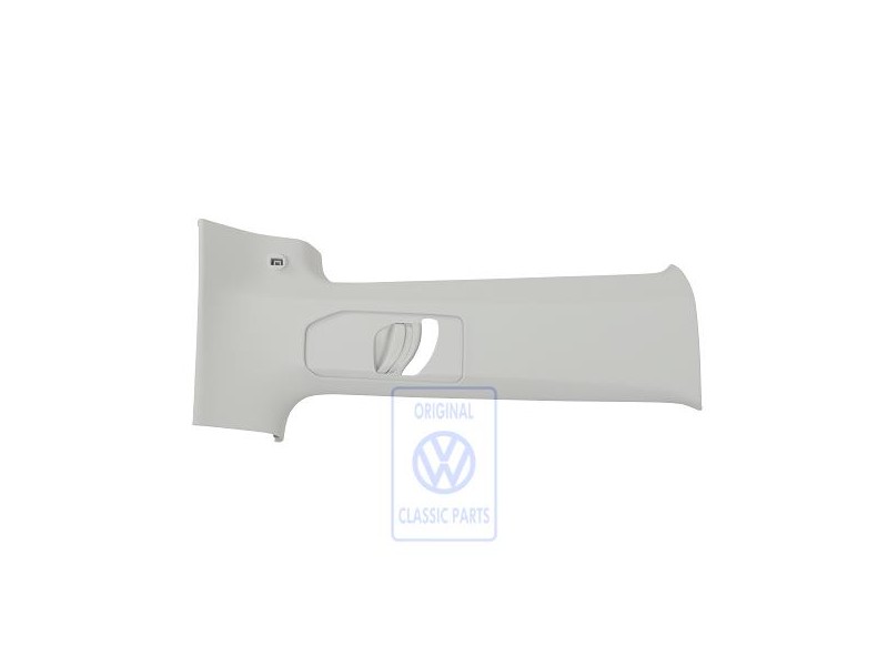 VW Original Guarnecido Pilares B Gris Perla - 7D0867240G 2EN