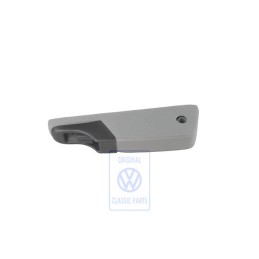 VW Original Descansabrazos Tejido/Cuero Artificial Gris Franela - 7D0881081B HQB