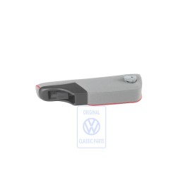 VW Original Apoyabrazos (Tela) Gris Franela/Rojo - 7D0881082R PAP