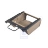 VW Original Armazon Del Asiento Beige Claro - 7D0881669F R34