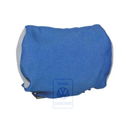 VW Original Tapizado P.Apoyacabez.(Tejido) Gris Franela/Azul - 7D0881921AHHRC