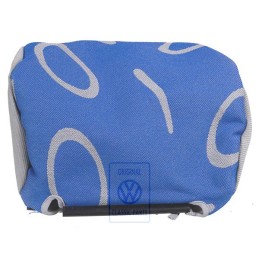 VW Original Tapizado P.Apoyacabez.(Tejido) Gris Franela/Azul - 7D0881921P HQW