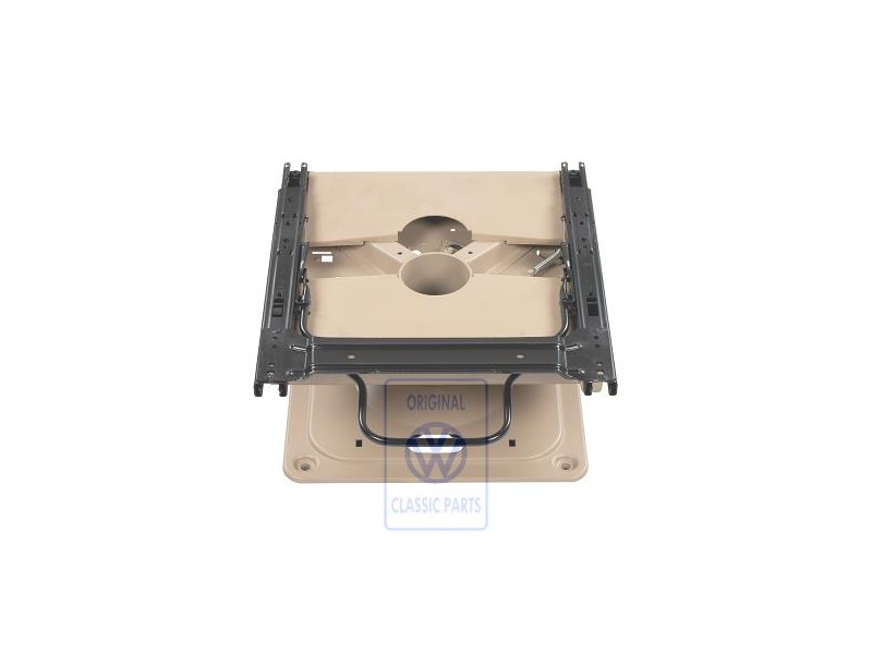 VW Original Armazon Del Asiento Beige Claro - 7D0883669C R34