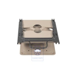 VW Original Armazon Del Asiento Beige Claro - 7D0883669D R34