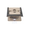 VW Original Armazon Del Asiento Beige Claro - 7D0883669D R34