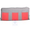 VW Original Tapizado Respaldo (Tejido) Gris Franela/Rojo - 7D0885805ADPAN