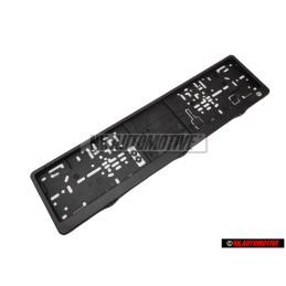 VW Original Soporte P. Matricula P. Placa Matricula Luminiscen. 