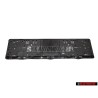 VW Original Soporte P. Matricula P. Placa Matricula Luminiscen. 