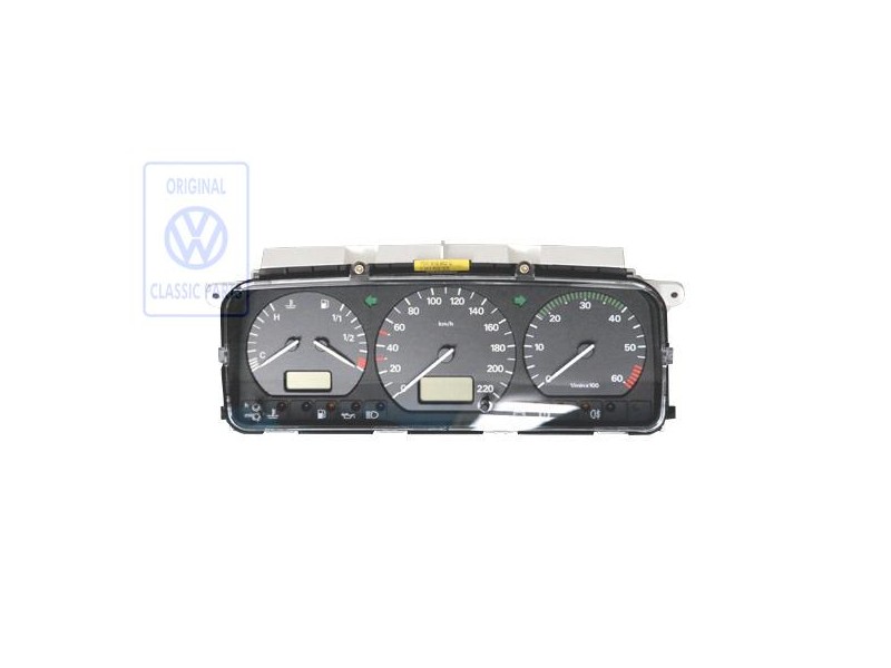 VW Original Cuadro De Instrumentos Negro Satinado - 7D0919862QX01C