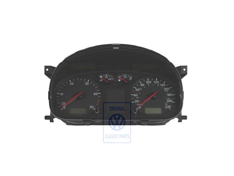 VW Original Cuadro De Instrumentos Negro Satinado - 7D0920801FX01C