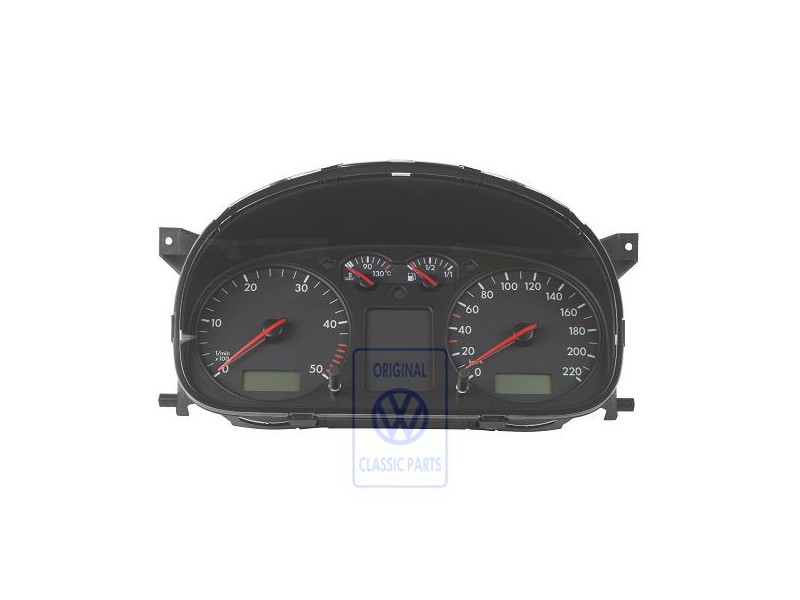 VW Original Cuadro De Instrumentos Negro Satinado - 7D0920820BX01C
