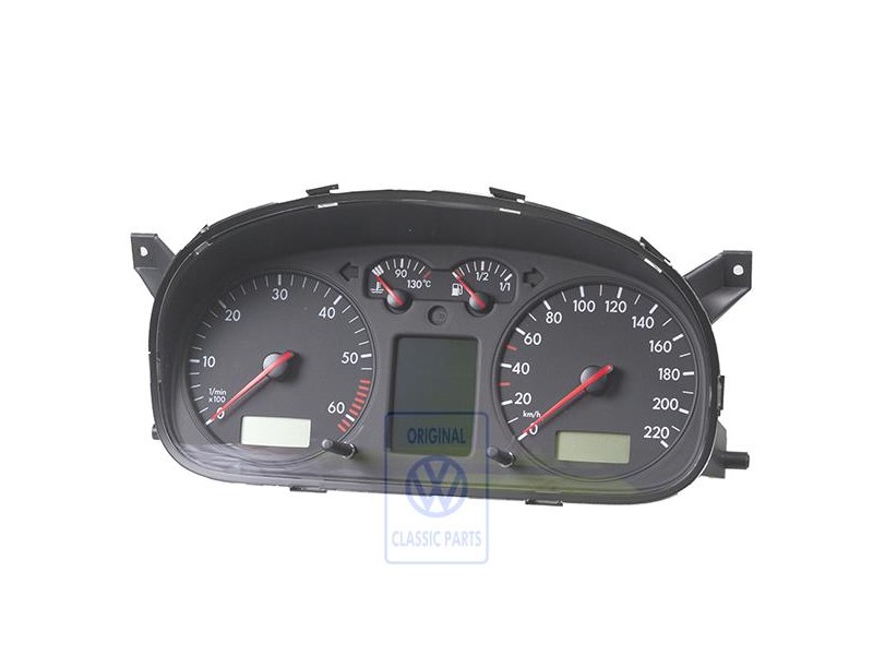 VW Original Cuadro De Instrumentos Negro Satinado - 7D0920842 X01C