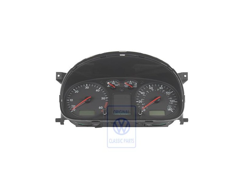 VW Original Cuadro De Instrumentos Negro Satinado - 7D0920900DX01C