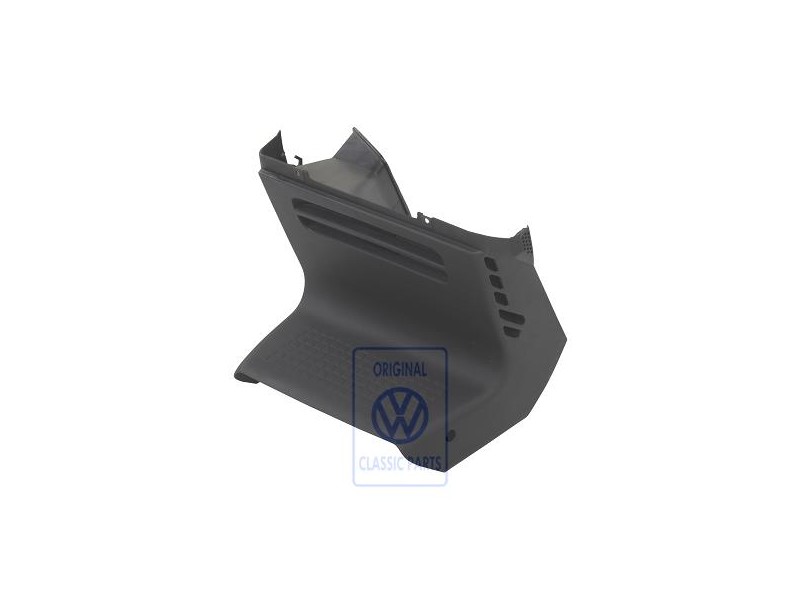 VW Original Exhalador Inf. Piso Negro Satinado - 7D1819151A 01C