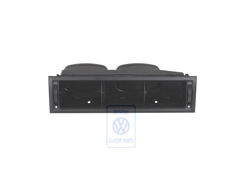 VW Original Caja P. Tobera Aire Negro Satinado - 7D1819703A 01C