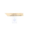 VW Original Lamina Decorativa Para Pilar C Plata Reflex - 7D1854418A V7B