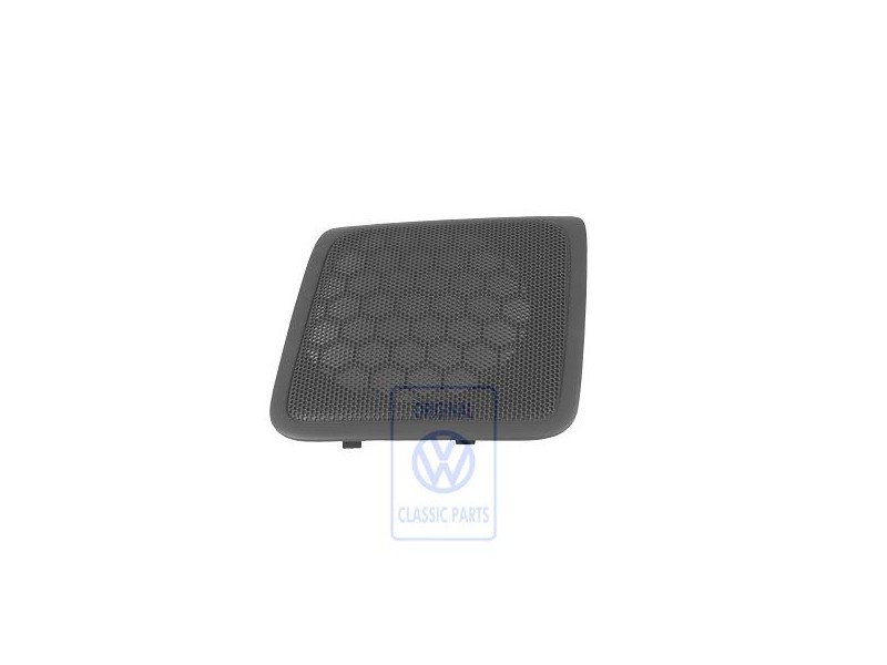 VW Original Recubrimiento Altavoz Mistral (Gris) - 7D1857210 E91