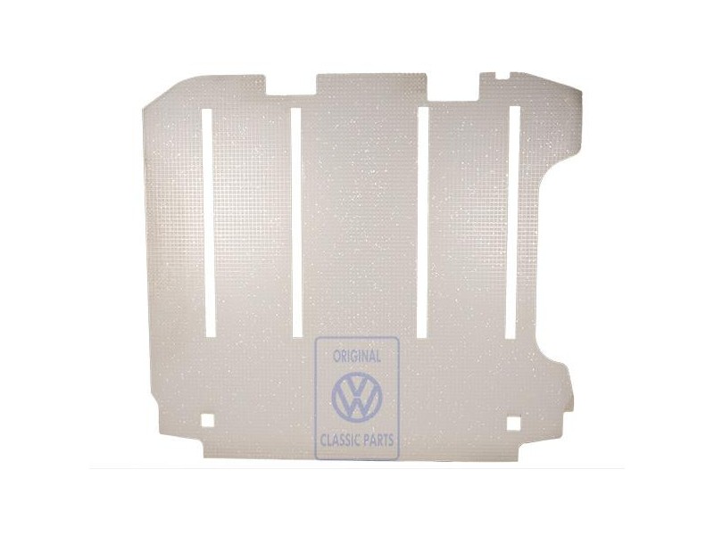 VW Original Placa Fondo Con Recubrimiento Gris/Plata - 7D1863705G 42L