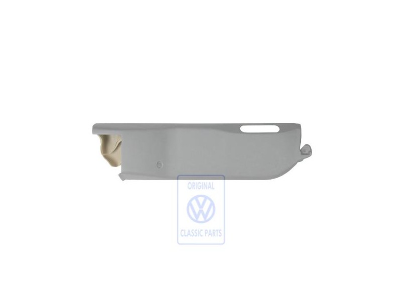VW Original Guarnecido Pilares B Gris Franela - 7D1867037 2DQ
