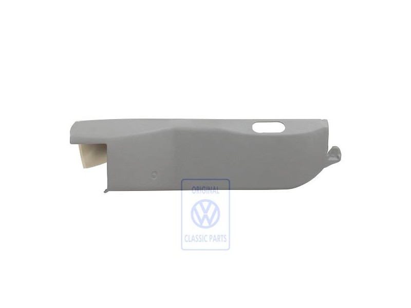 VW Original Guarnecido Pilares B Gris Franela - 7D1867037A 2DQ