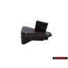 VW Original Caperuza Para Riel Guia Negro Satinado - 191881348 01C