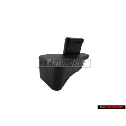 VW Original Caperuza Para Riel Guia Negro Satinado - 191881348 01C