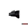 VW Original Caperuza Para Riel Guia Negro Satinado - 191881348 01C