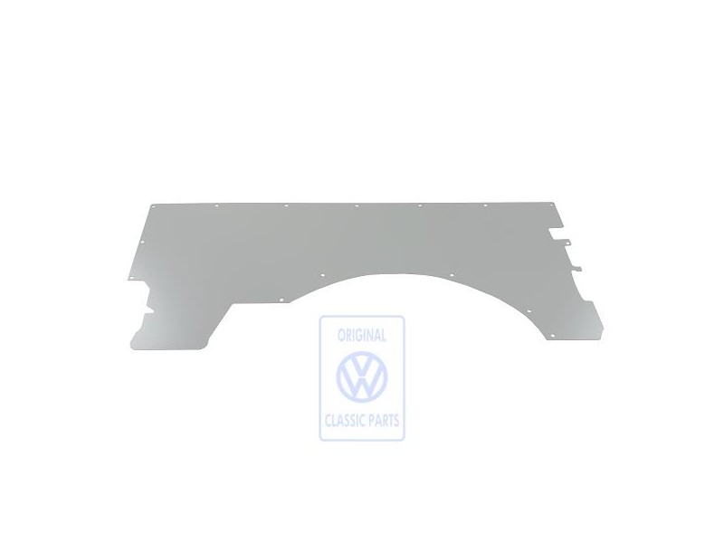 VW Original Revestimiento Pared Lateral Gris Guijarro - 7D3867406Q 1YX