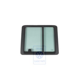 VW Original Ventanilla Corrediza Completa Negro Satinado - 7D5847711D 01C