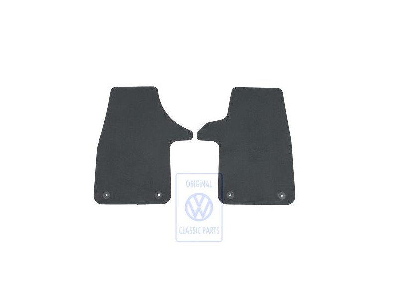 VW Original 1 Juego Alfombrillas Antracita - 7E6863011A DLI