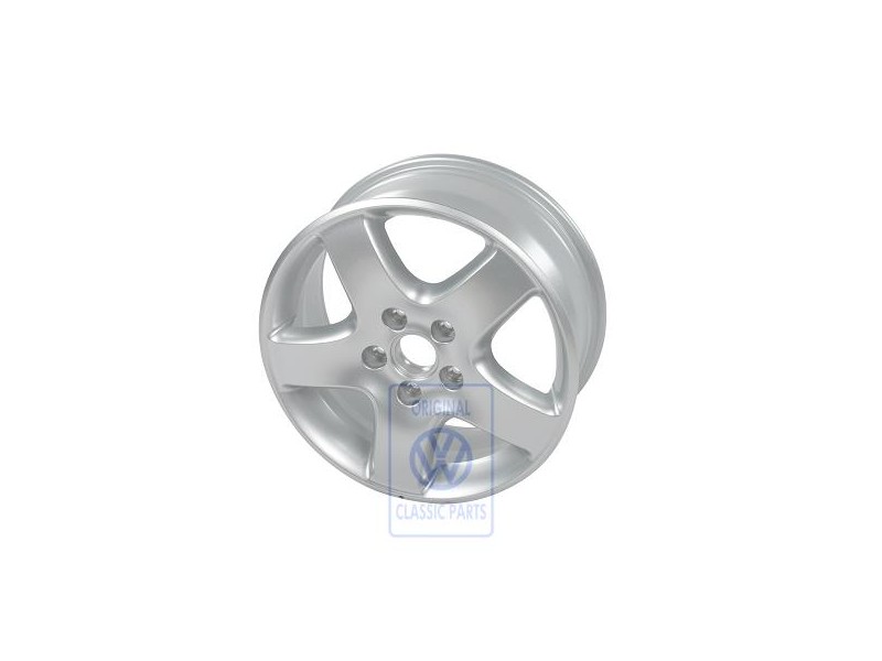 VW Original Llanta De Aluminio Cromo Brillante - 7H0601025C Z31