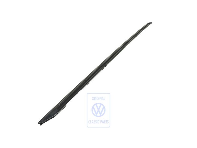 VW Original Carril-Guia Negro Satinado - 7H3860182 QZU