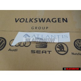 VW Original Rotulo Autoadhesivo Plata Diamante (Oscuro) - 7H5854431A 9ZD