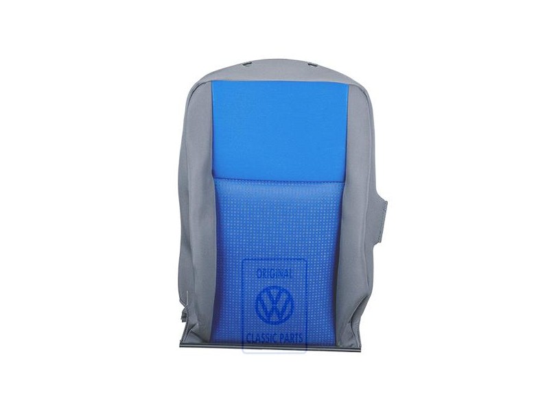 VW Original Tapizado Respaldo (Tejido) Azul/Antracita - 7H9881805P UNG