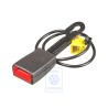VW Original Cierre De Cinturon Antracita/Rojo Fuego - 7L0857777C MCX