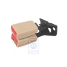 VW Original Cierre De Cinturon Doble Beige Sol/Rojo Fuego - 7L0857822C PNE