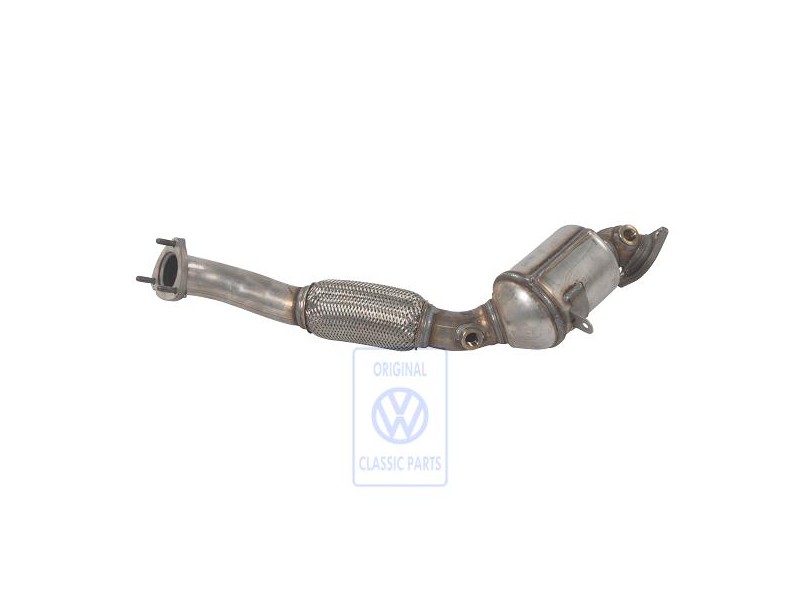 VW Original Tubo De Escape Con Catalizador - 7L6254300BX